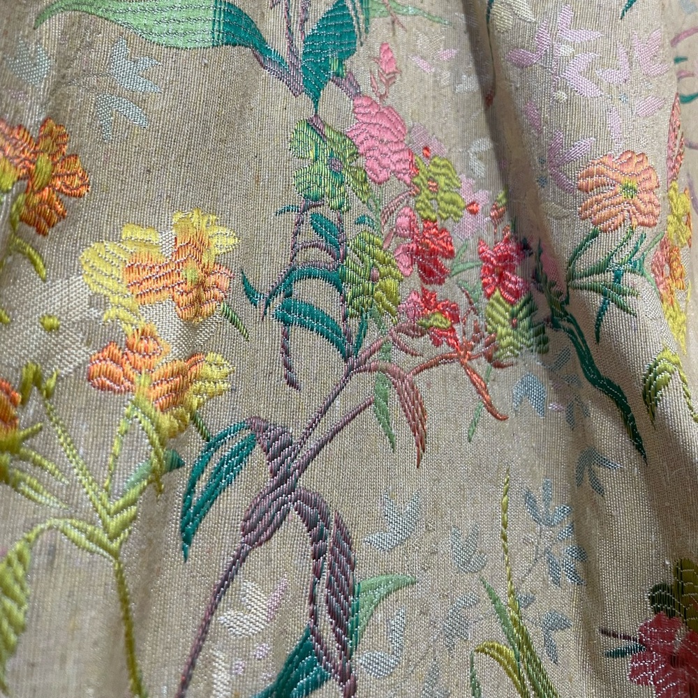 CIDER Floral Tapestry Mini Dress - Picture 6 of 14